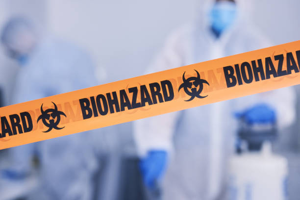 Professional Infectious Disease Decontamination technician working in Buxton, ME